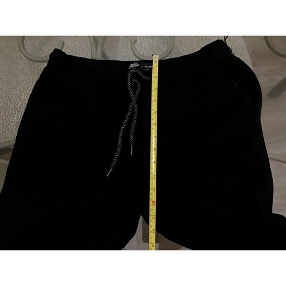 BROOKLYN CLOTH THE JOGGER MENS BLACK ELASTIC WAIST TAPPER LEG SIZE X- LARGE - Picture 5 of 7